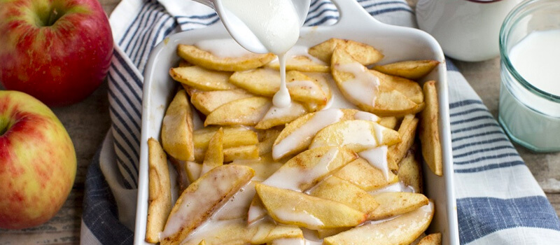 Dairy-Free Baked Cinnamon Apple French Toast