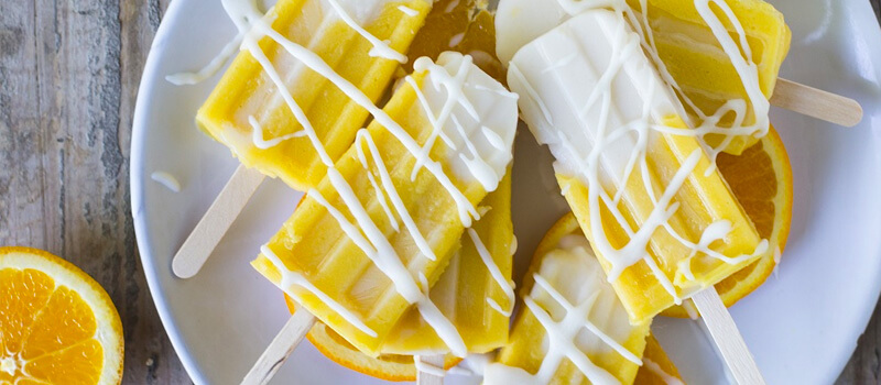 Dairy-Free Orange Cream Bars