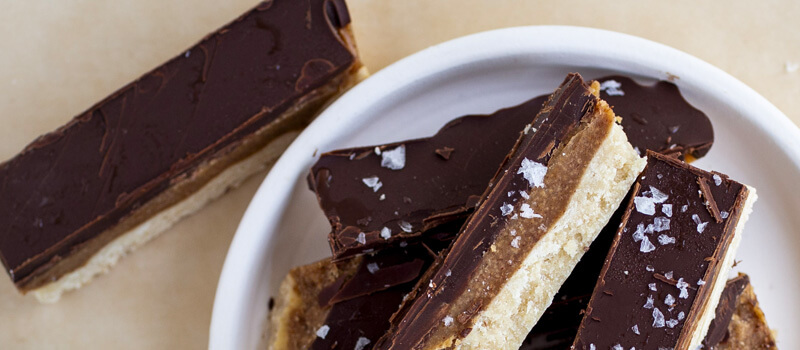 Dairy-Free Coconut Caramel Chocolate Bars