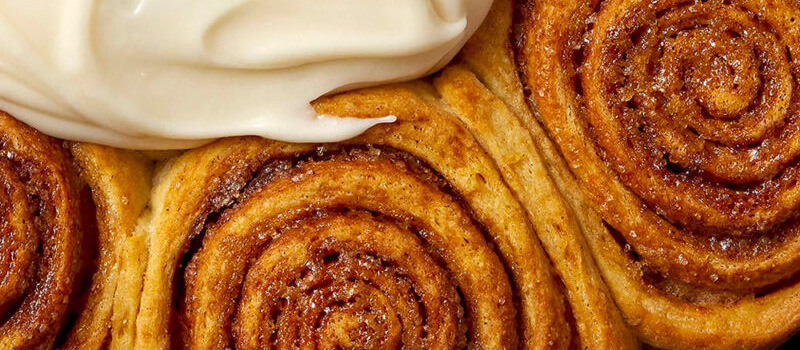 Vegan Cinnamon Rolls with Dairy-Free Cream Cheese Frosting