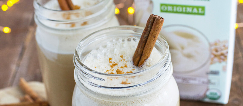 Dairy-Free Eggnog Latte