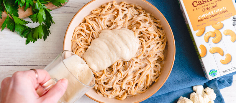 Creamy Vegan Cauliflower Alfredo