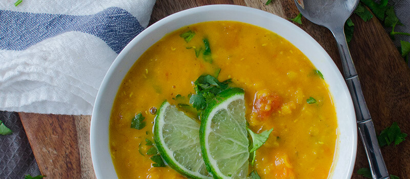 Red Lentil Curry Soup