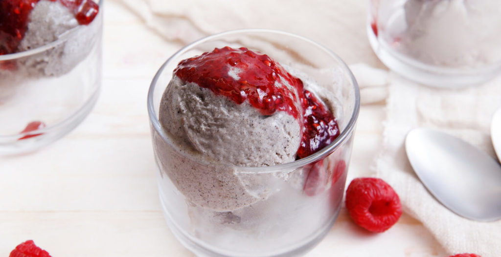 Black Sesame Nice Cream
